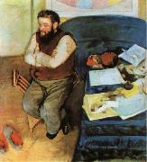 Edgar Degas, The Portrait of Martelli
